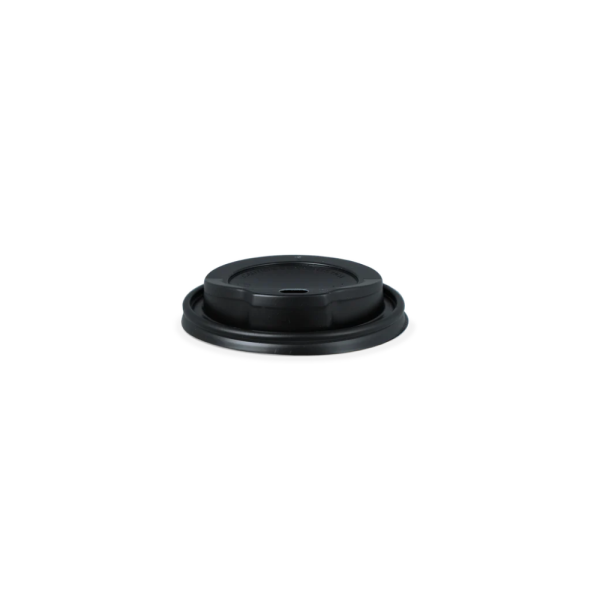 Deckel aus PS, Ø90mm, Schwarz