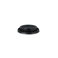 Deckel aus PS, Ø90mm, Schwarz