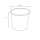 Eisbecher, schwarz, FSC, 360ml / 12oz