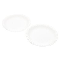 Pappteller, Ø180mm, Weiß