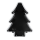 PS Sushi-Box Tannenbaum, schwarz